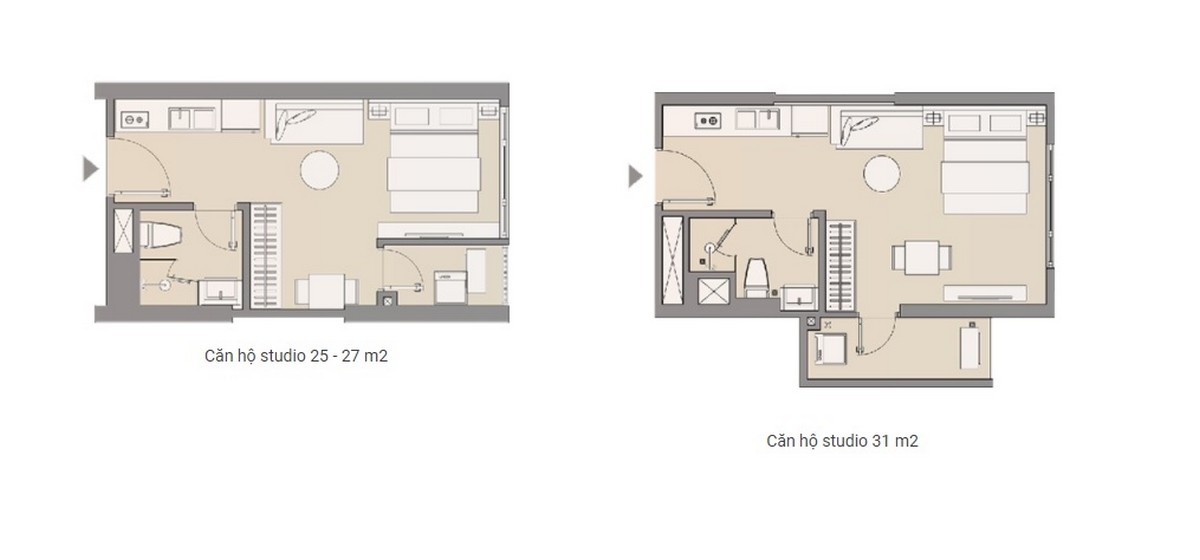 Thiết kế căn hộ Studio