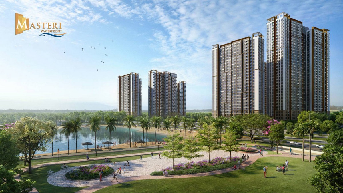 Tiện ích dự án căn hộ Masteri Waterfront Gia Lâm - Công viên