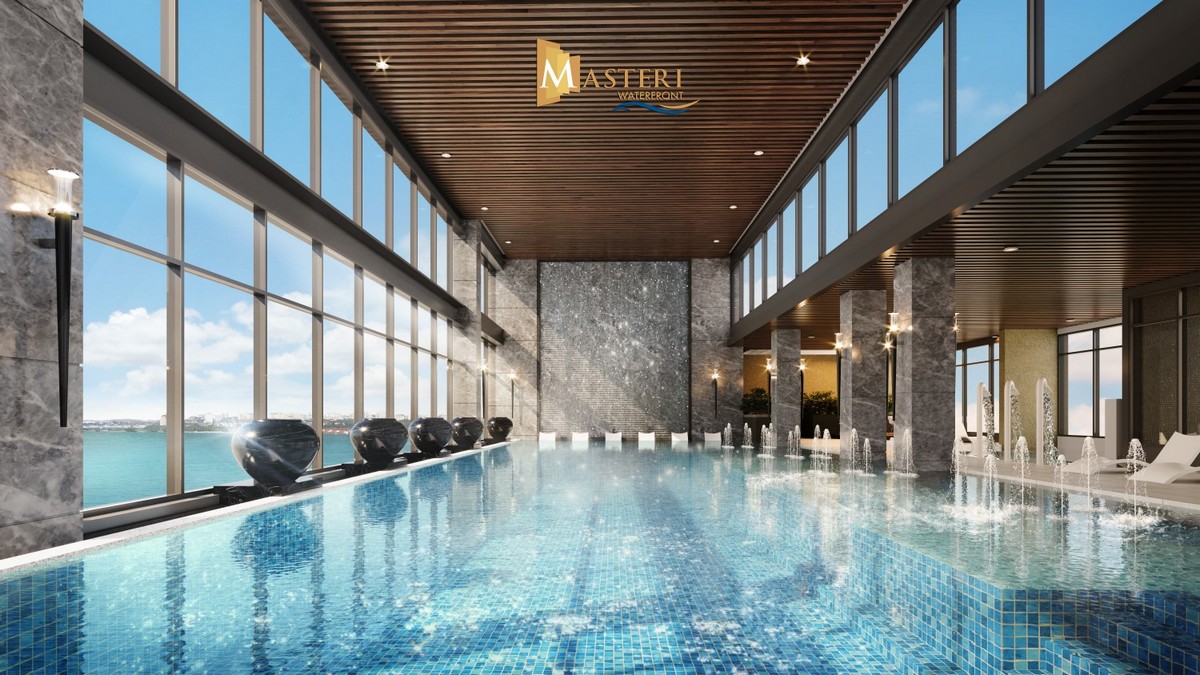 Tiện ích dự án Masteri Water Front - Hồ bơi trong nhà