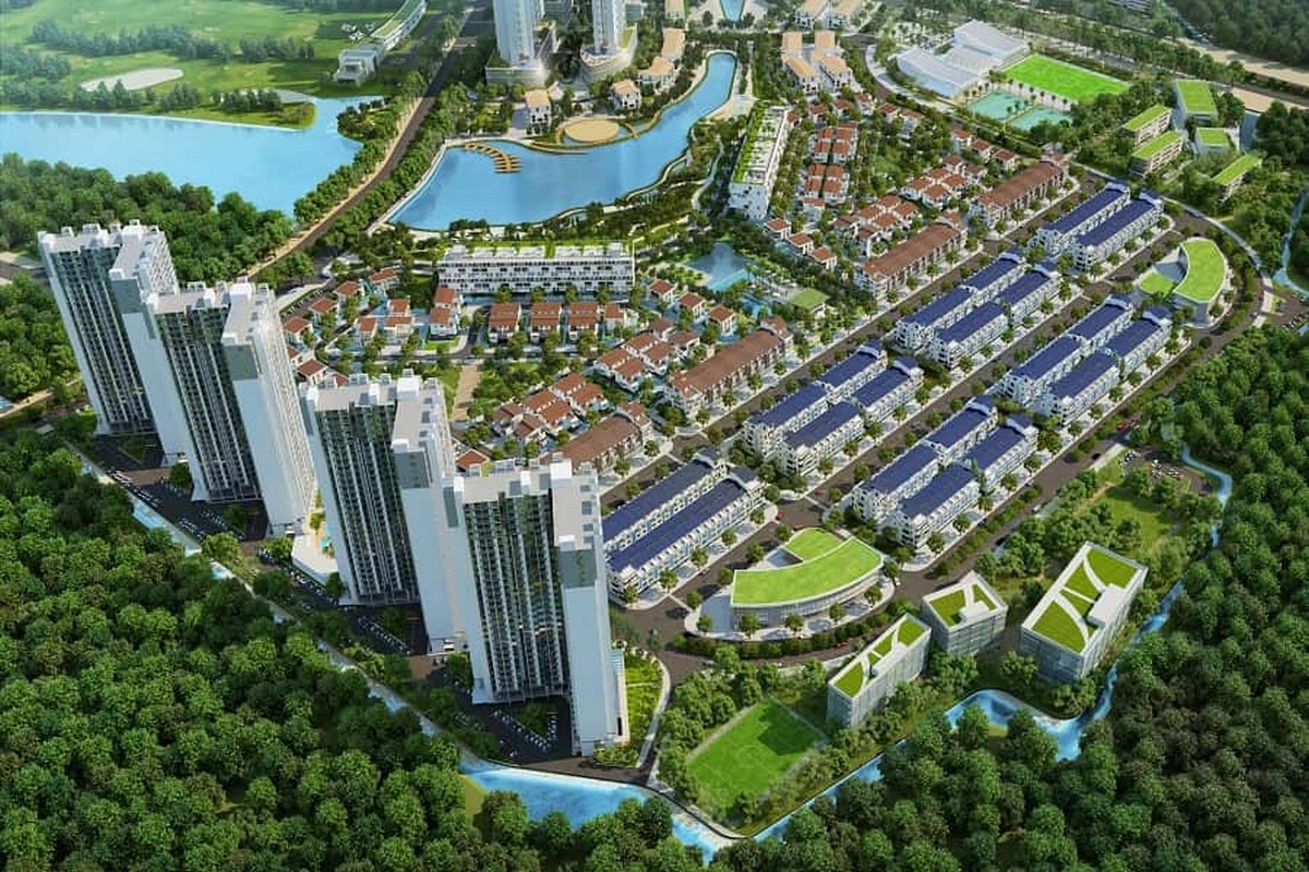 Mặt bằng khu đô thị Ecopark Hưng Yên - Westbay Residences