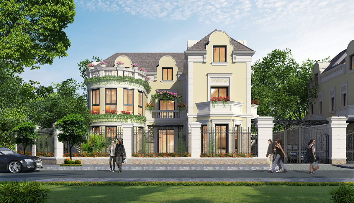 Biệt thự đơn lập an lạc green symphony