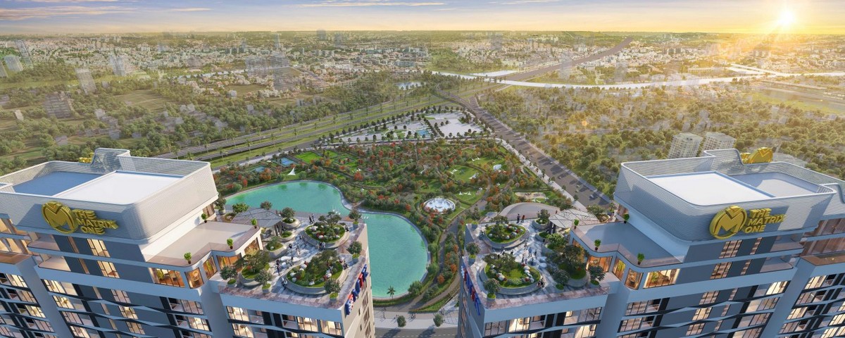 Tiện ích dự án chung cư The Matrix One Mễ Trì - View nội khu